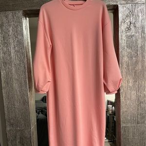 Bell sleeve babydoll dress